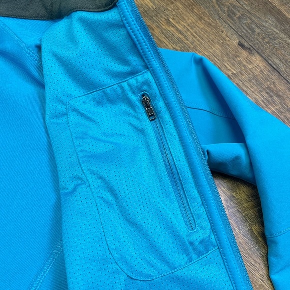 Patagonia Simple Guide Hoody Jacket Coat Women’s Size Medium Zip Up Curacao Blue - Picture 7 of 12
